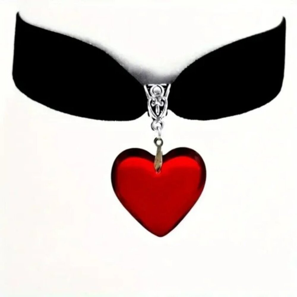 BLACK VELVET VICTORIAN CHOKER